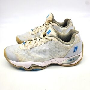 Prince T22.5 Womens White Athletic Running Shoes Size 7 Sneakers 8P492746